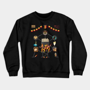 Belgium style Crewneck Sweatshirt